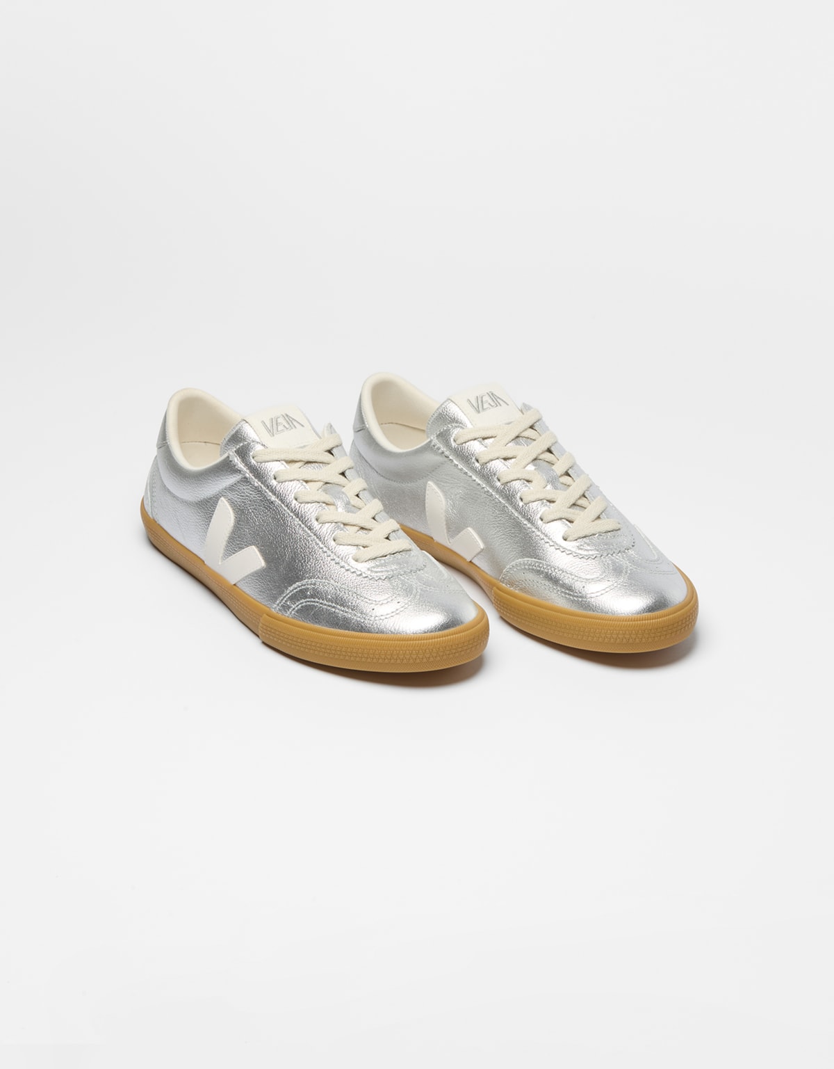 Tênis Veja Volley White Platine Bark