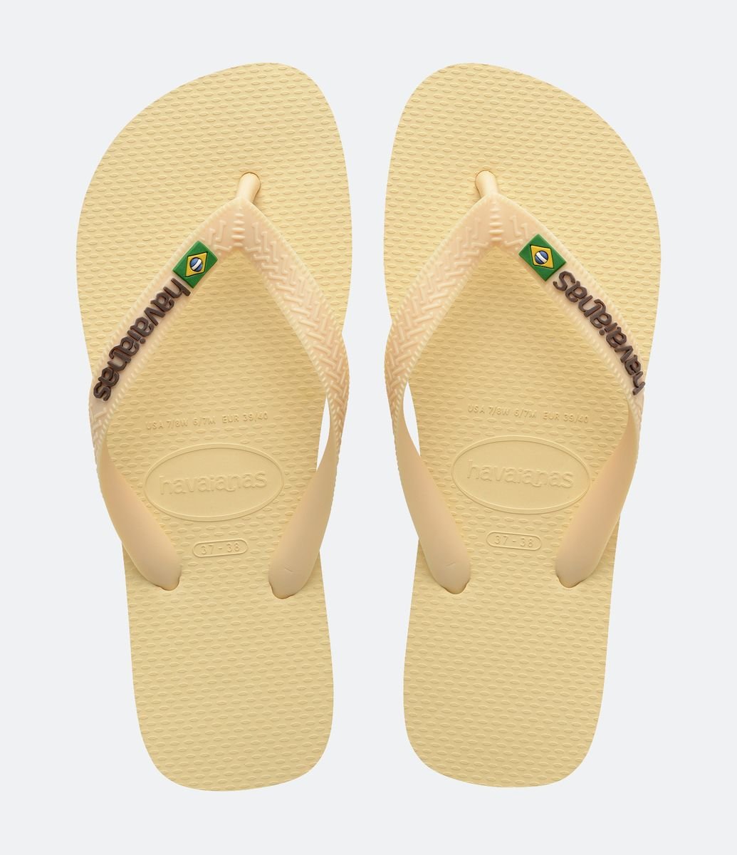Chinelo Emborrachado Havaianas Amarelo