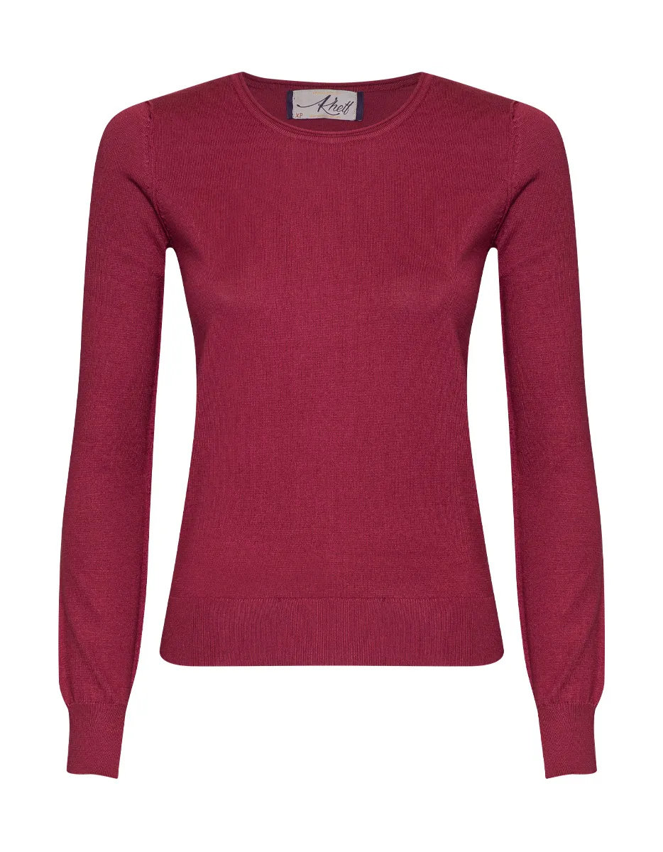 TRICOT FEMININO ESSENCIAL DECOTE REDONDO