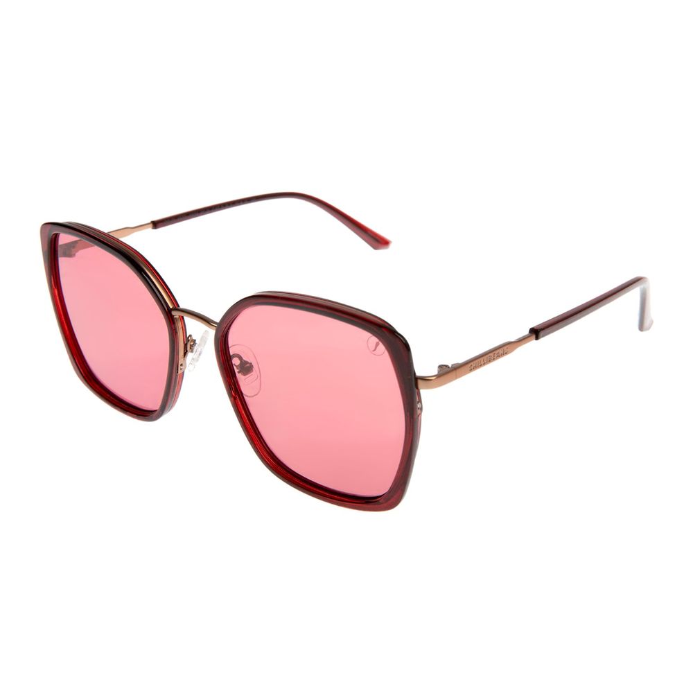 Óculos de Sol Feminino Chilli Beans Quadrado Vermelho - OC.CL.4573.1621 M