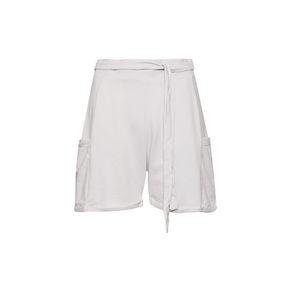 SHORTS EM MOLETINHO AMARRAÇÃO CINTURA BOLSOS