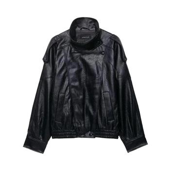 Jaqueta Feminina De Inverno Em material sintético Com Gola Alta, Manga Longa E Zíper, Acolchoada - TFMLN - Casaco Feminino - Magazine Luiza