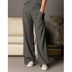 CALÇA FEMININA PANTALONA ALFAIATARIA PREGAS