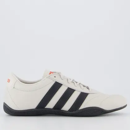 Tênis Adidas Grand Court Lo Audi Feminino Chumbo e Vermelho
