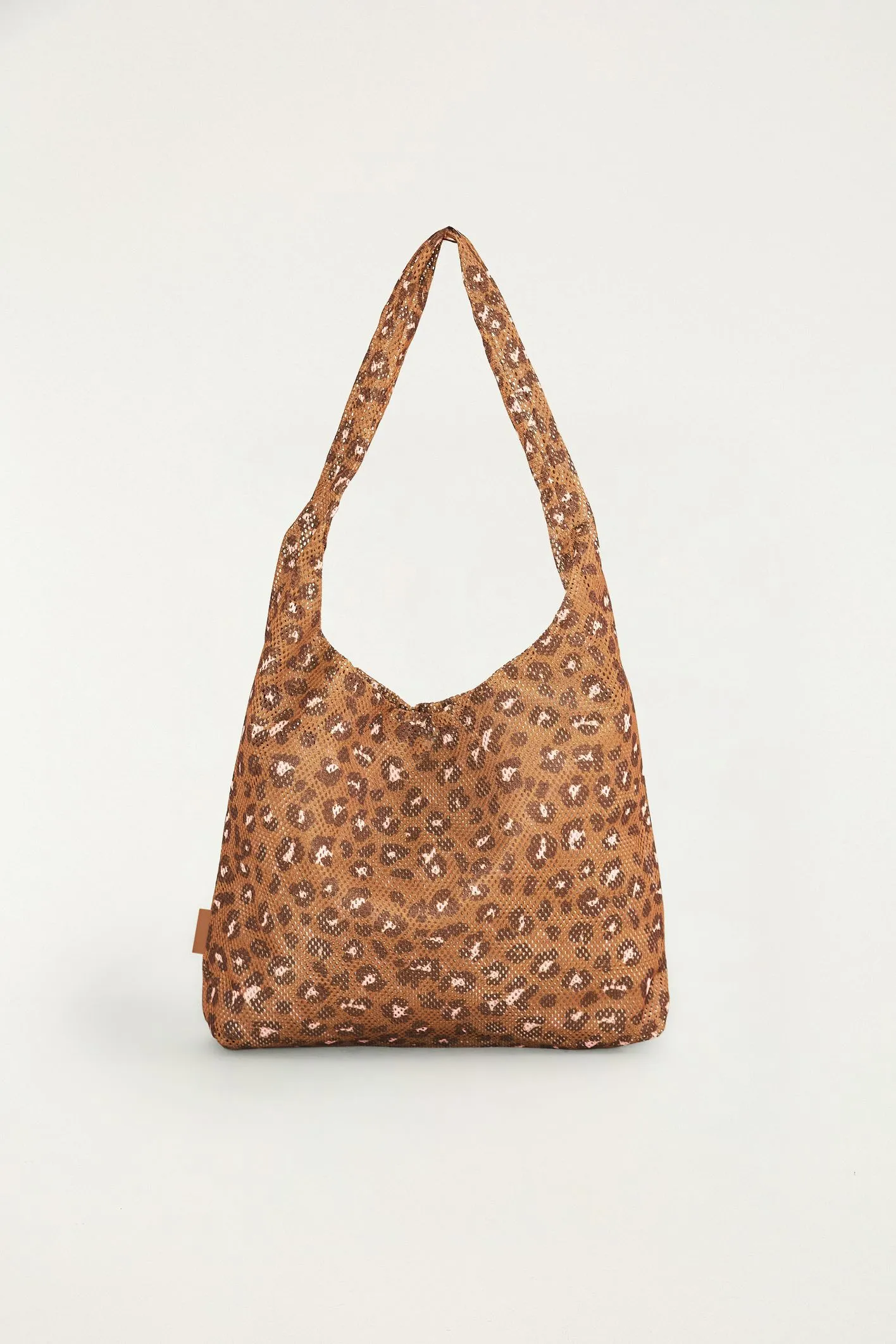 Bolsa Mesh Onça Bandana Caramelo