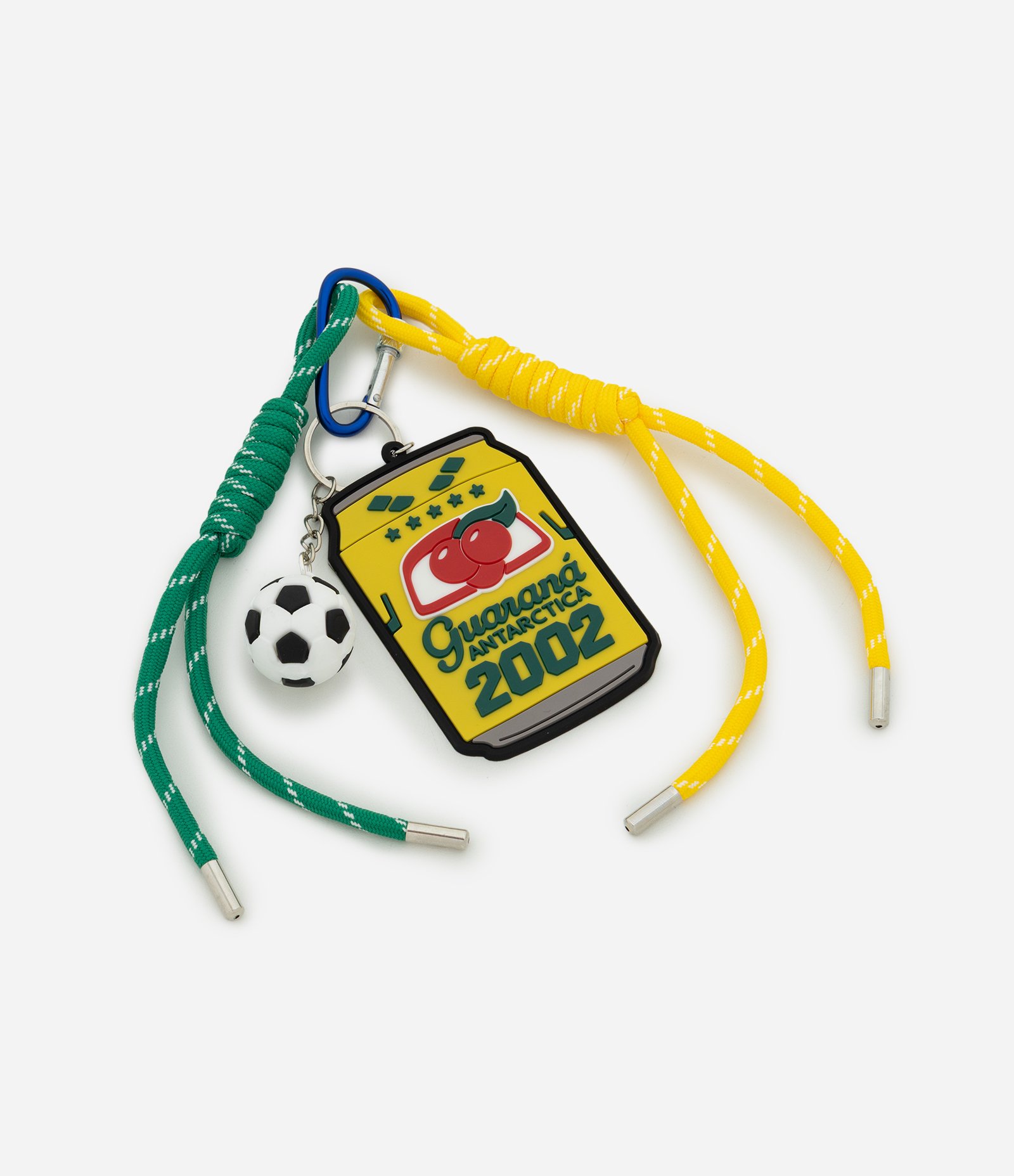 Chaveiro Guaraná Antarctica com Detalhe de Cordões Amarelo