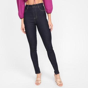 Calça Jeans Skinny Sawary Cintura Alta Feminina - Calça Jeans Feminina - Magazine Luiza