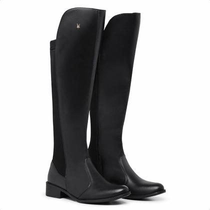 Bota Feminina Montaria Over Cano Longo Neoprene Myrol Outlet
