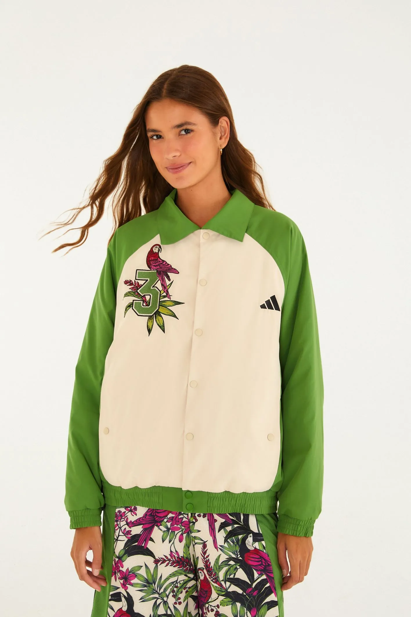 Jaqueta Adidas  Macaws Green