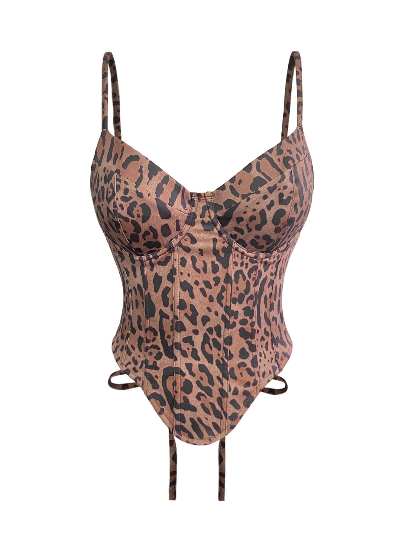 Regata Estampada com Estampa de Leopardo
