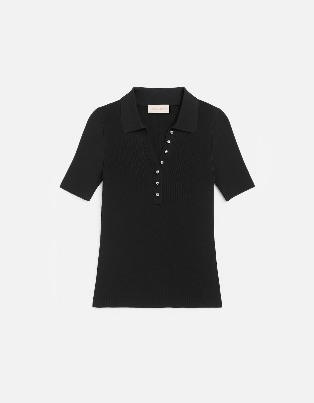 Blusa Tricot Polo Botões