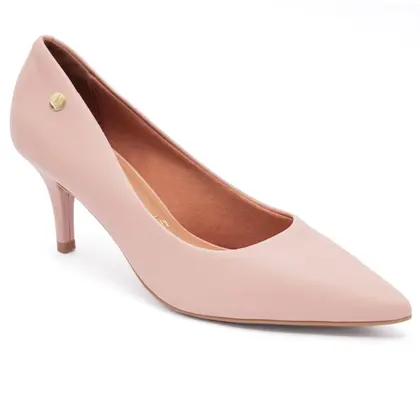 Scarpin Vizzano Feminino Salto Baixo Fino Macio Original