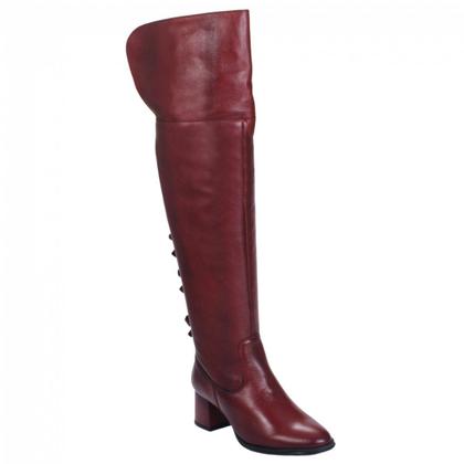 Bota Over Knee Cacau Couros 33002