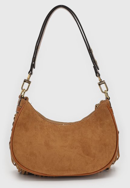 Bolsa Média Santa Lolla Franjas Caramelo