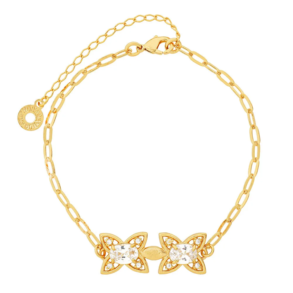 Pulseira com Detalhe em Zircônias