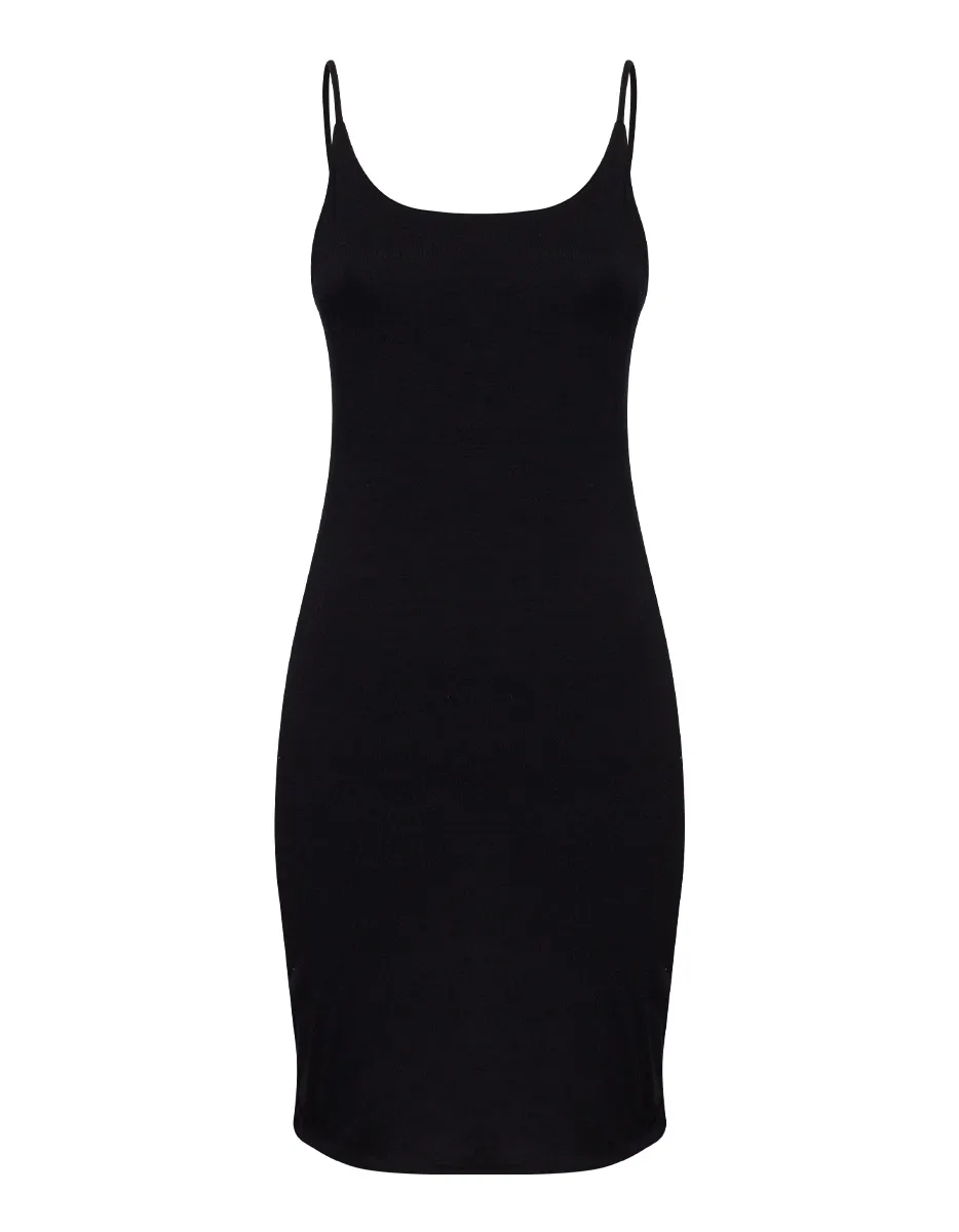 VESTIDO CURTO AJUSTADO ALCINHA