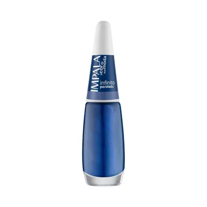 Esmalte Impala A Cor da Moda 4 Perolado Azul Escuro Infinito