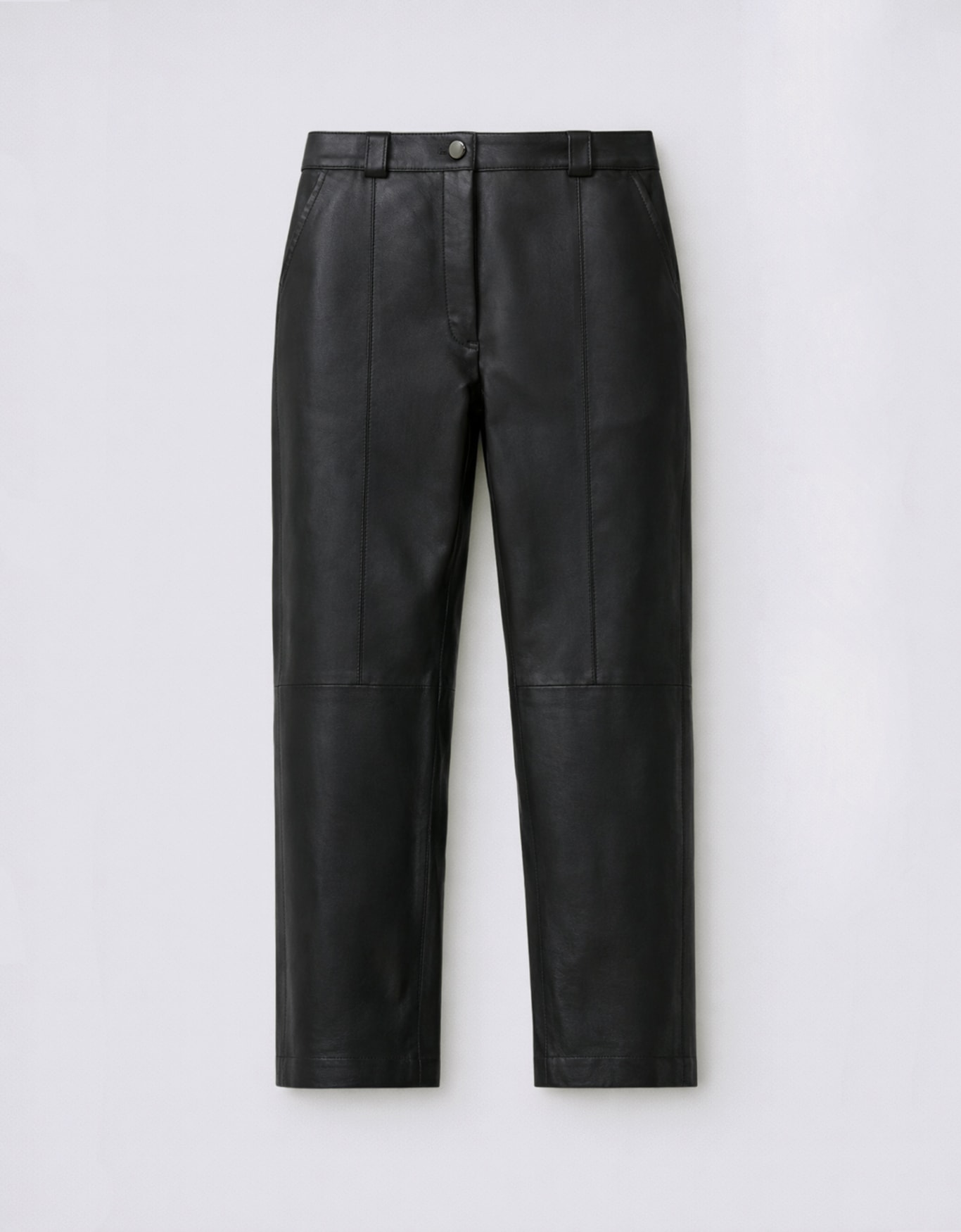 Calça Couro Slim