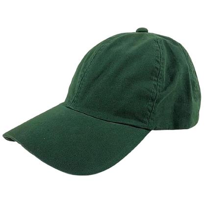 Boné Verde Liso Sem Estampa Uniforme Sarja Bordar Personalizar Fivela