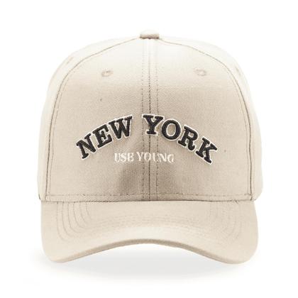 Boné Masculino Feminino New York Bege Original Use Young