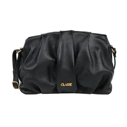 Bolsa Feminina Pouch Classe Couro Alça Transversal 3285