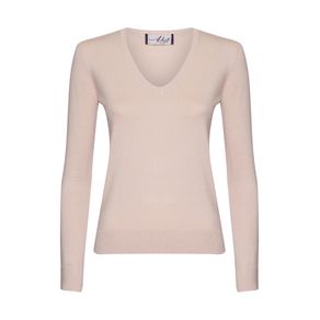 TRICOT FEMININO CLÁSSICO DECOTE V
