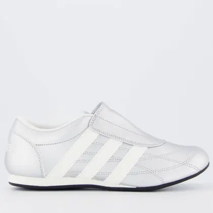 Tênis Adidas Tekwen Feminino Prata e Branco