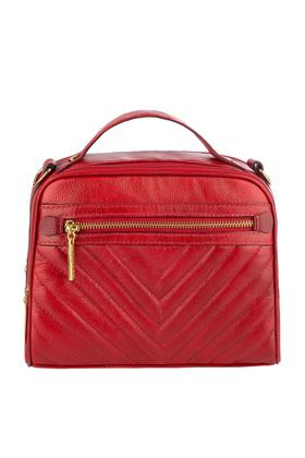 Bolsa de mão em couro Lara preta Feminino - Andrea Vinci